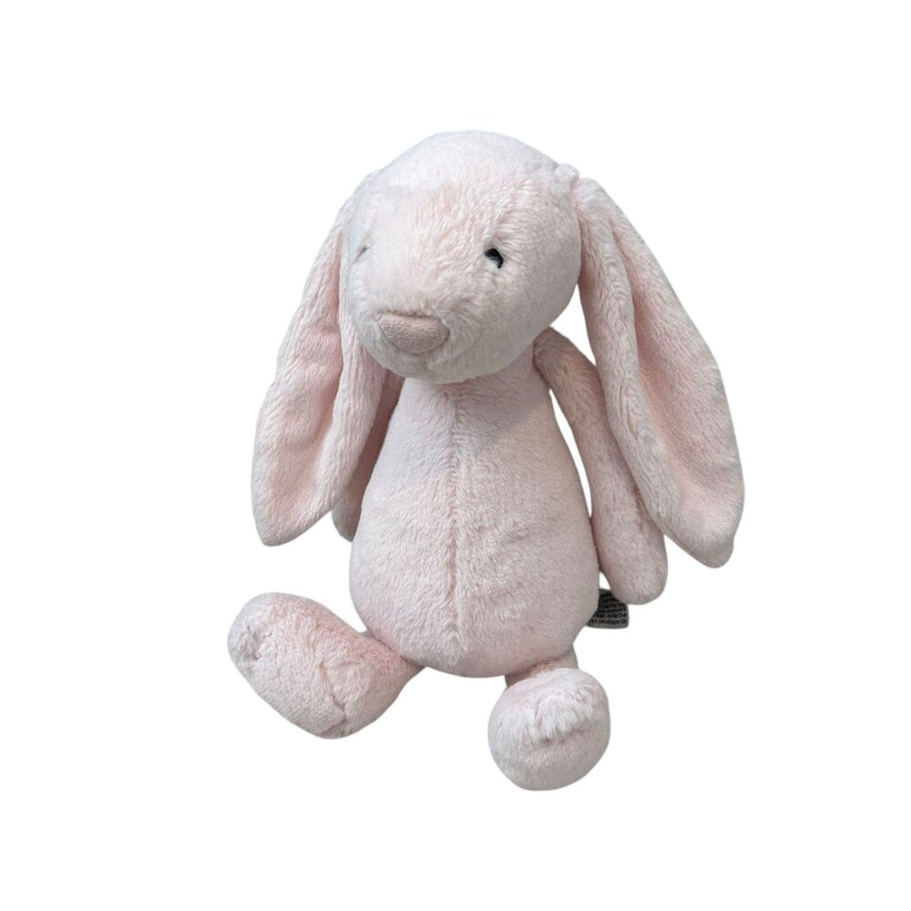 Jellycat Bashful Pink Chime Bunny Plush Medium 11"